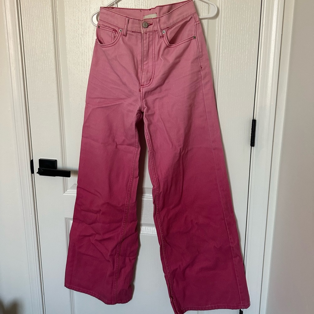 URBAN OUTFITTERS Pink Ombre Pants